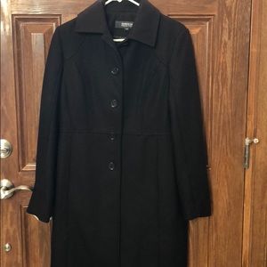 Kenneth Cole long Peacoat size 4